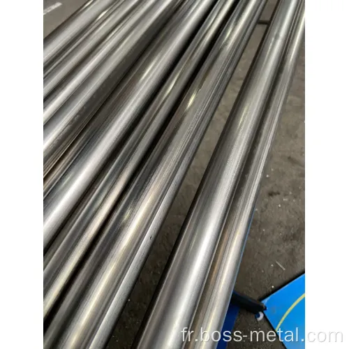 Balustrade en verre de tube en acier inoxydable